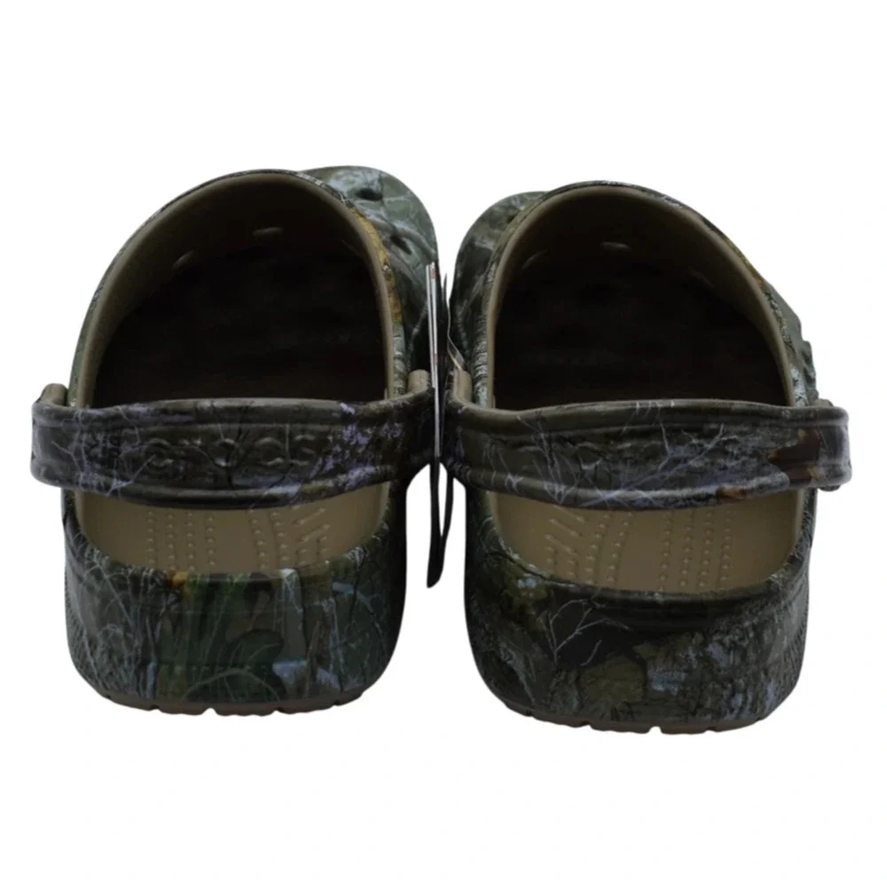 Crocs Baya Realtree APX Edge Camo Clogs Unisex M7 W9 Slip On Shoes New